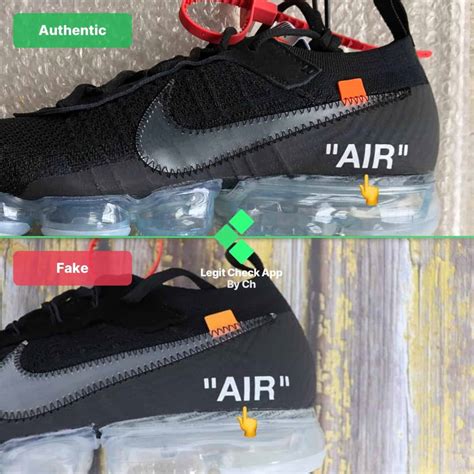 nike off white vapormax white real vs fake|vapormax off white cheap.